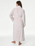 Fleece Polka Dot Dressing Gown